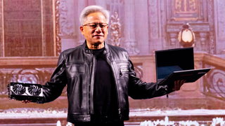Jensen Huang, co-founder and chief executive officer of Nvidia Corp., during the Computex conference in Taipei, Taiwan, on Monday, May 19, 2025. Nvidia unveiled the latest raft of technologies aimed at sustaining the boom in demand for AI computing and ensuring that its products stay at the center of the action.