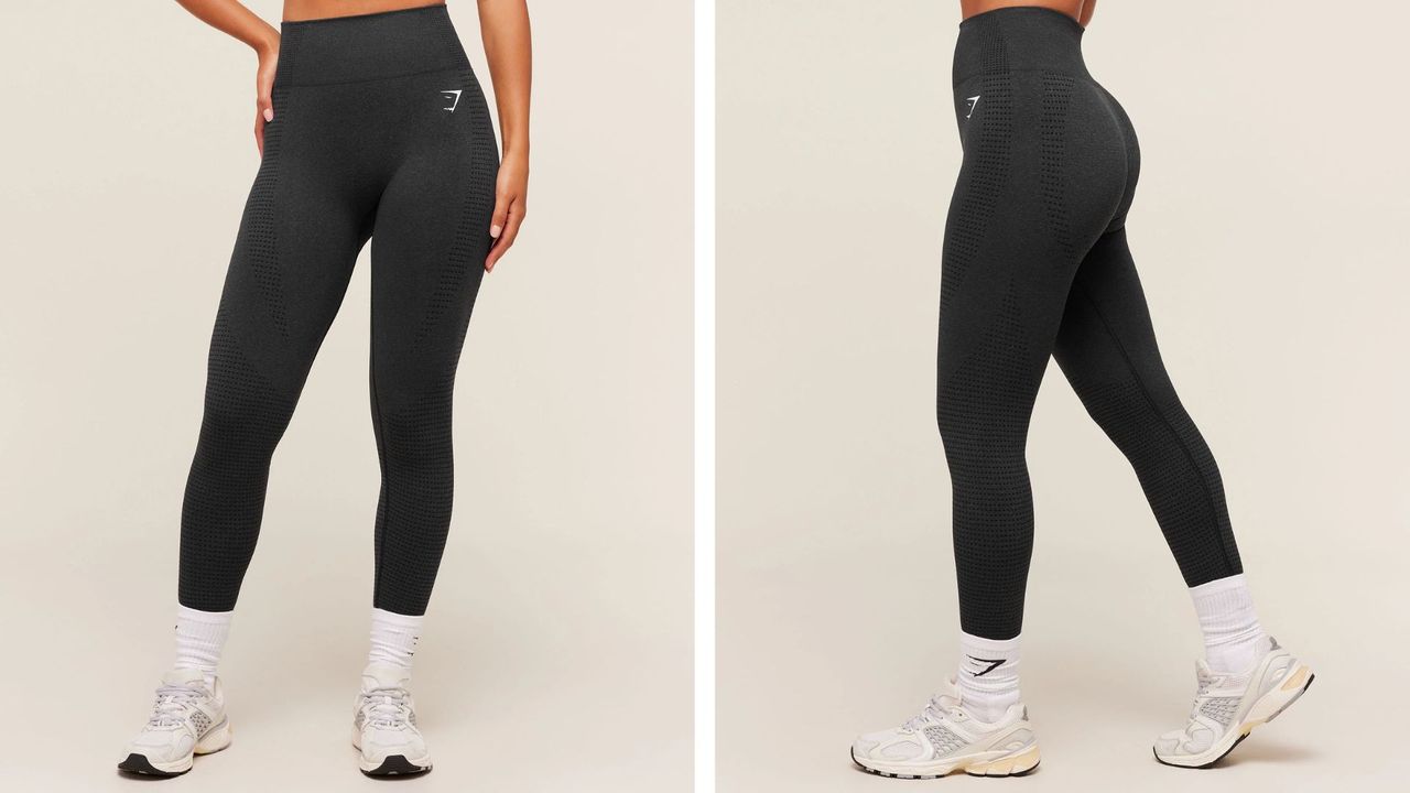 Gymshark vital seamless leggings in black