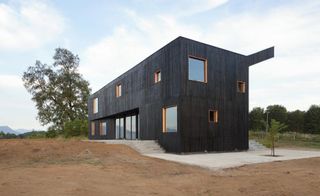 casa hualle by ampeuroyutronic in chile