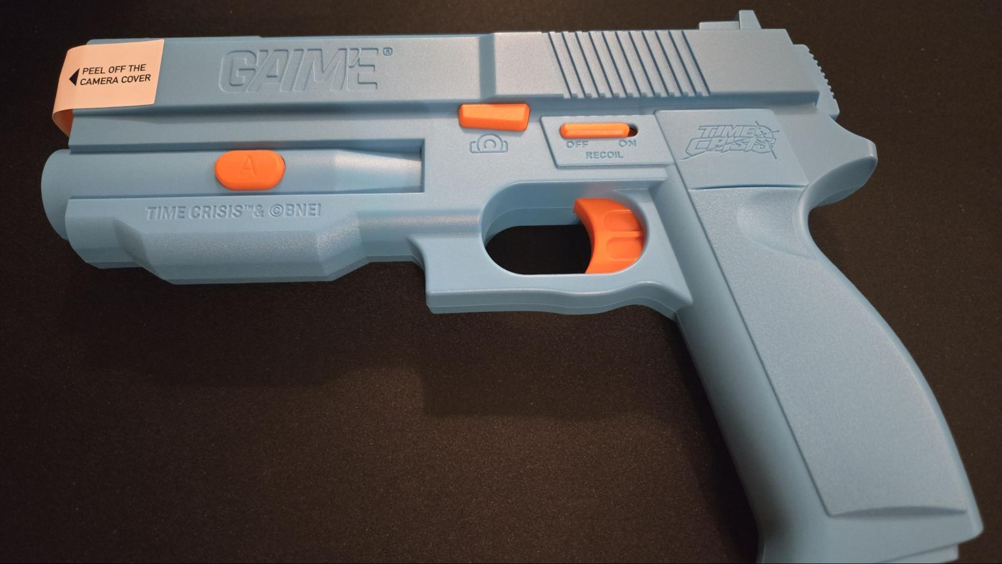 لعبة G'AIM'E للذكرى الثلاثين للعبة Time Crisis Light Gun