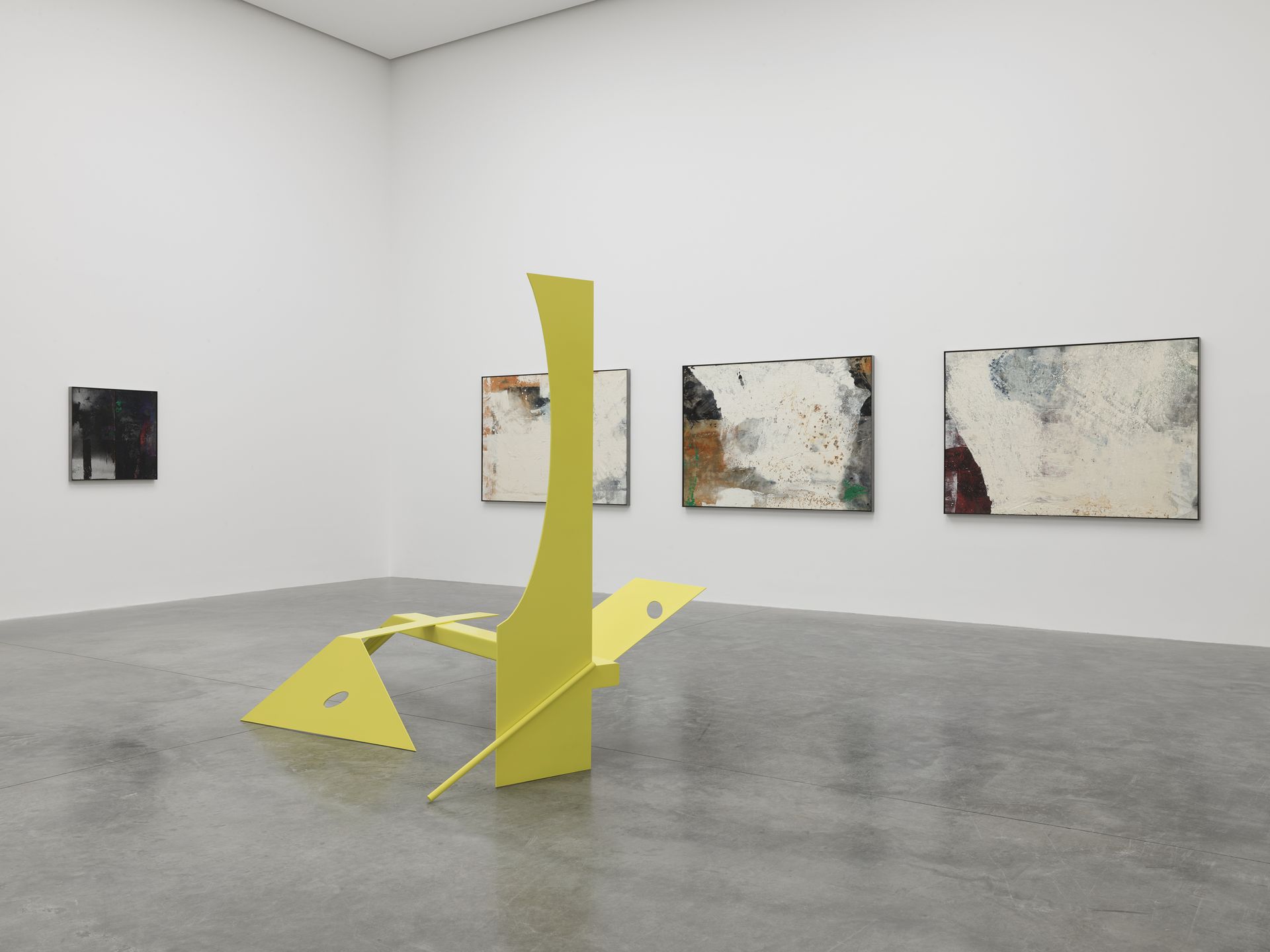 Samuel Ross at White Cube: ‘Land’ exhibition view