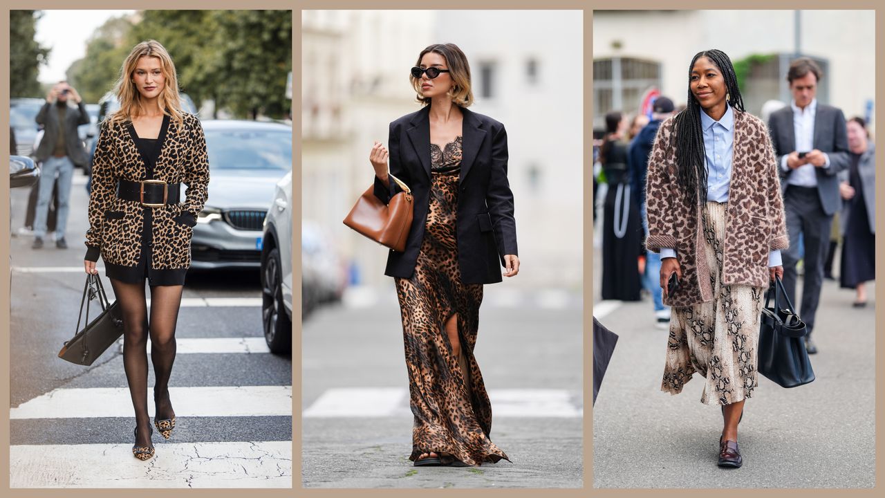 women wearing leopard print outfits 