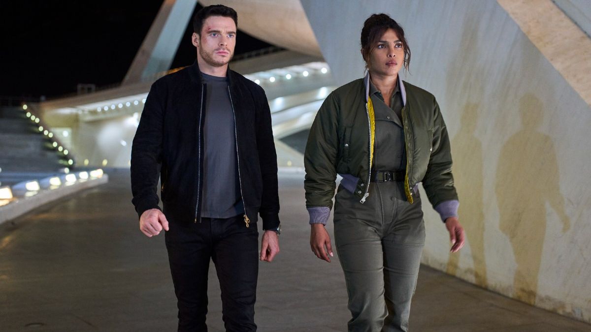 Richard Madden and Priyanka Chopra Jonas on Citadel