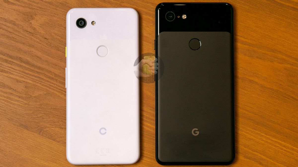 Pixel 3 Lite vs. Pixel 3 XL (rear)