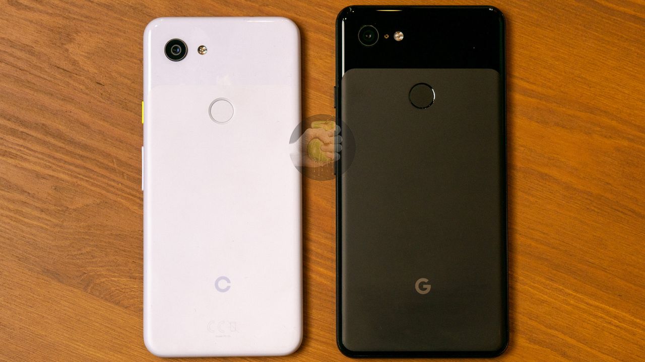 Pixel 3 Lite vs. Pixel 3 XL (rear)