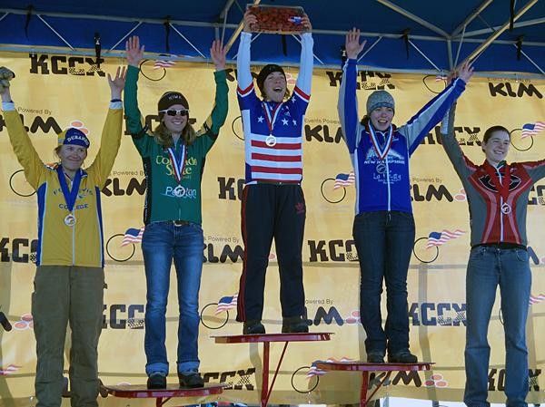 Kacey Mandefield is just one of the Lees-McRae riders with experience visiting national championship podiums