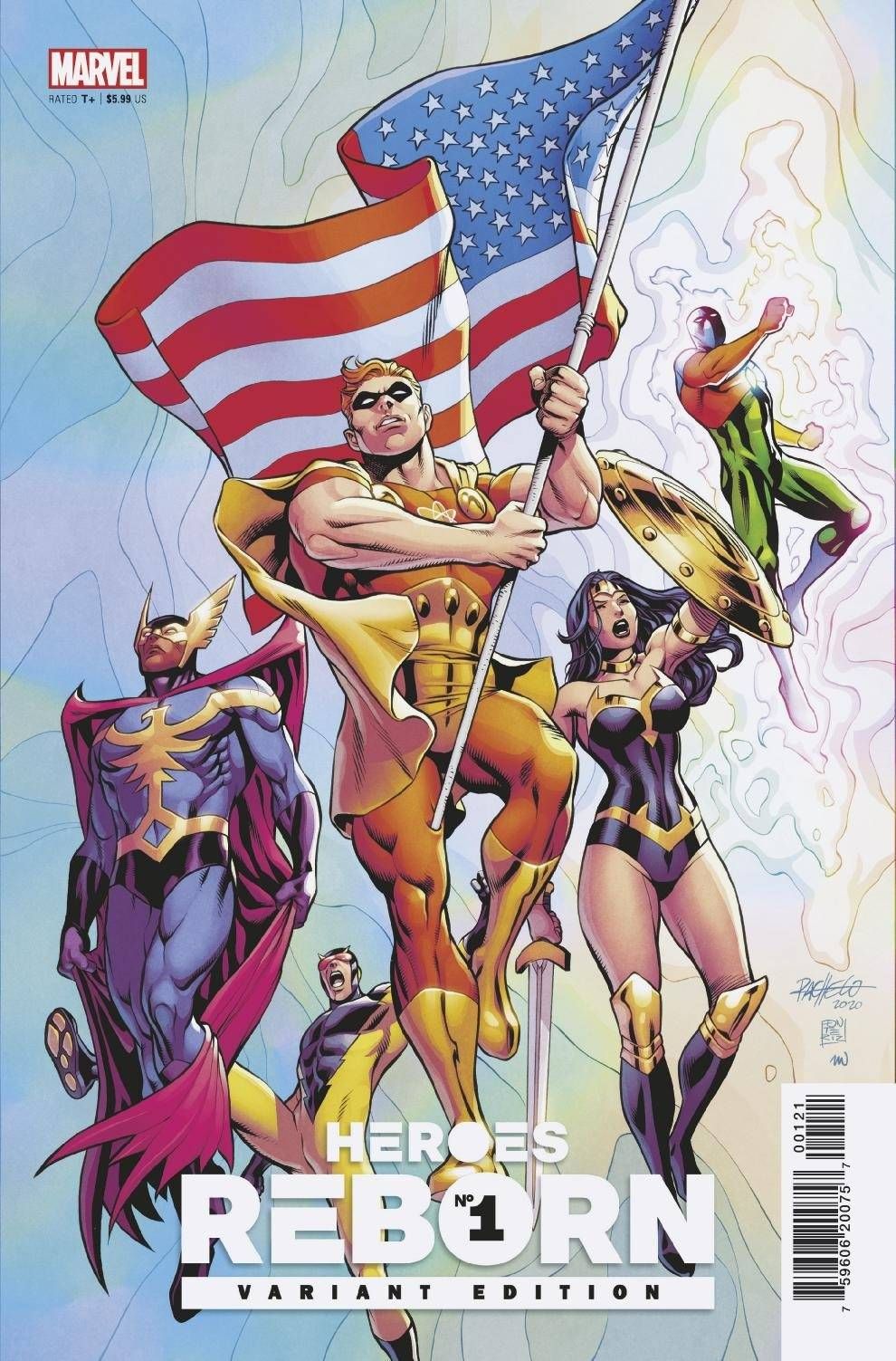 Heroes Reborn #1 variant cover