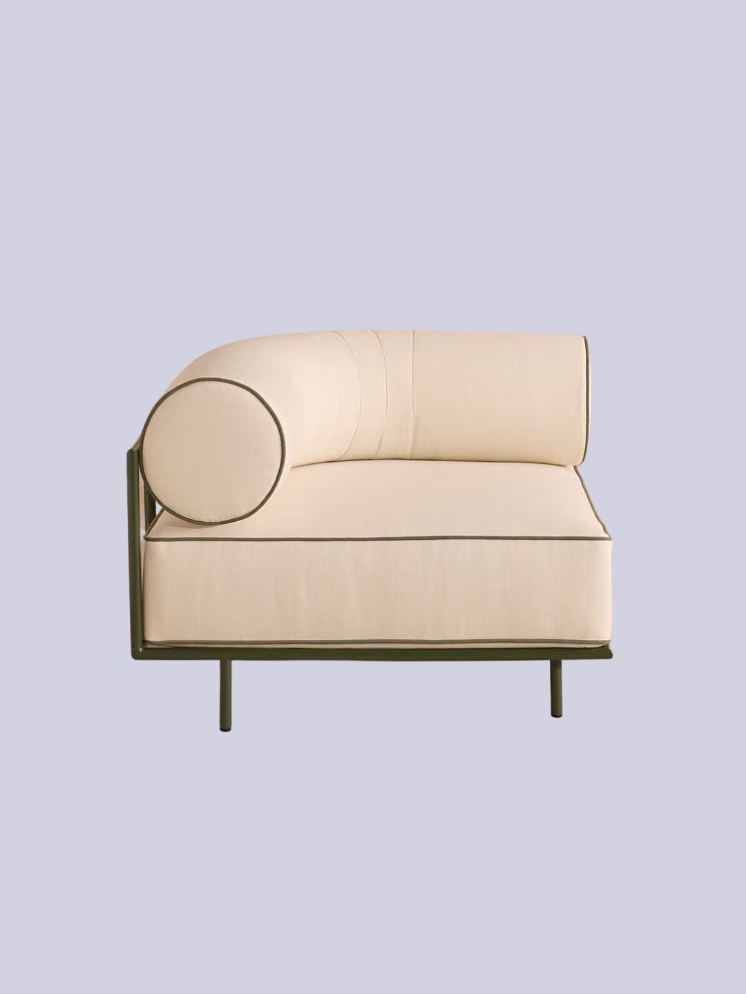 Soho Home, Gaspard Outdoor Corner Module Linen, Off White