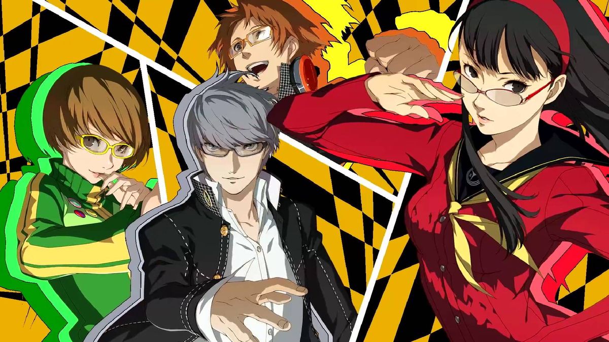 Persona 4 Golden keyart