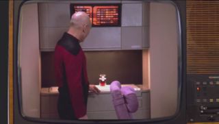 Captain Picard and Food Replicator