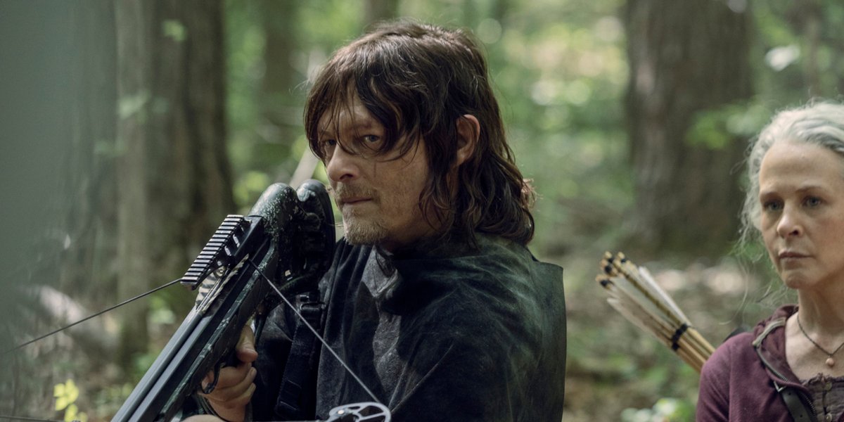 the walking dead season 10 daryl dixon crossbow amc