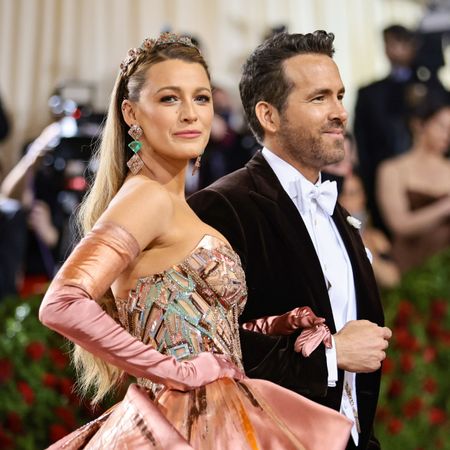 Blake Lively and Ryan Reynolds at the 2022 Met Gala