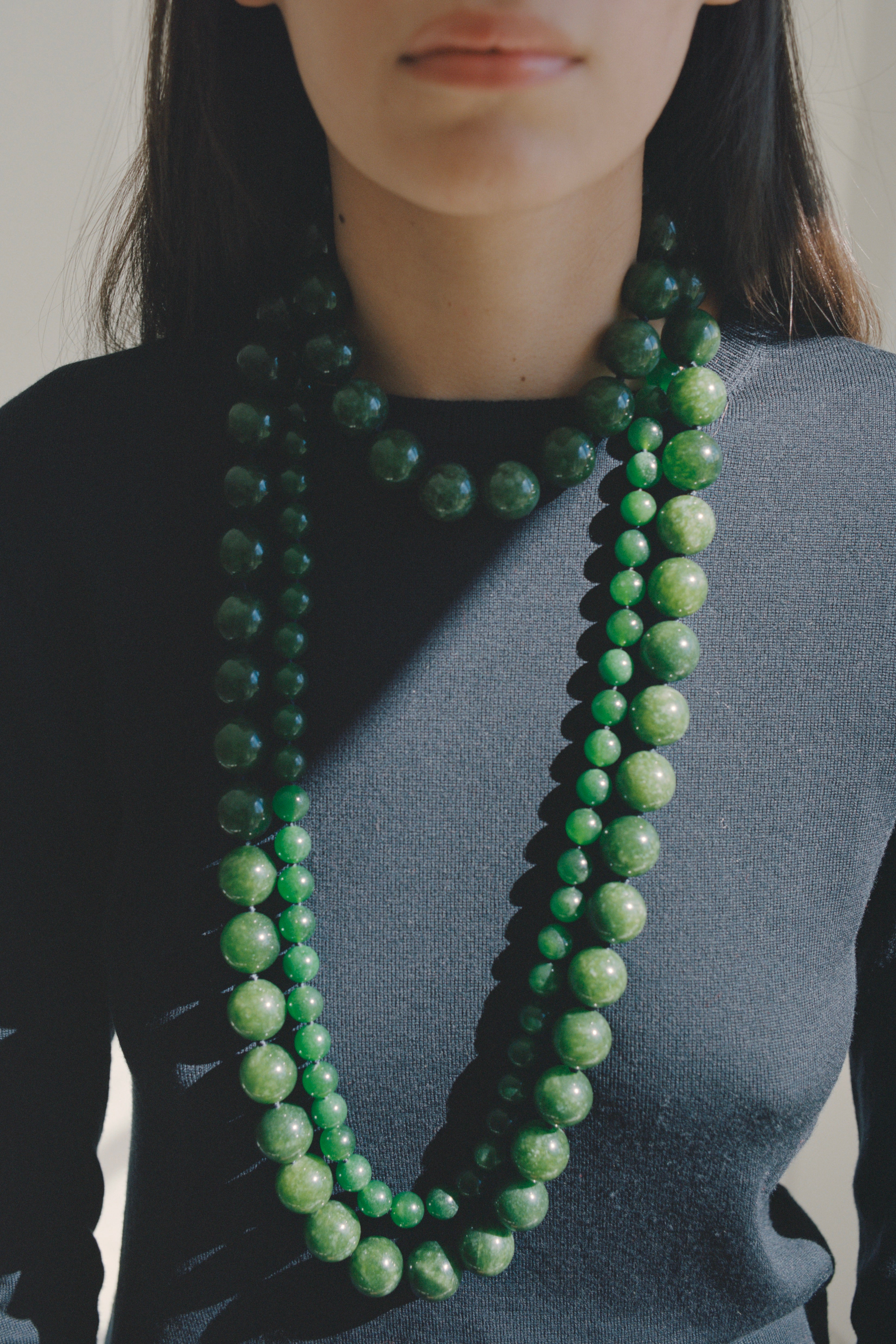 Long Everyday Jade Necklace