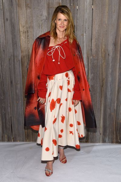 Clothing, Fashion, Costume, Outerwear, Dress, Fashion design, Peach, Fashion model, Pattern, Fawn,
