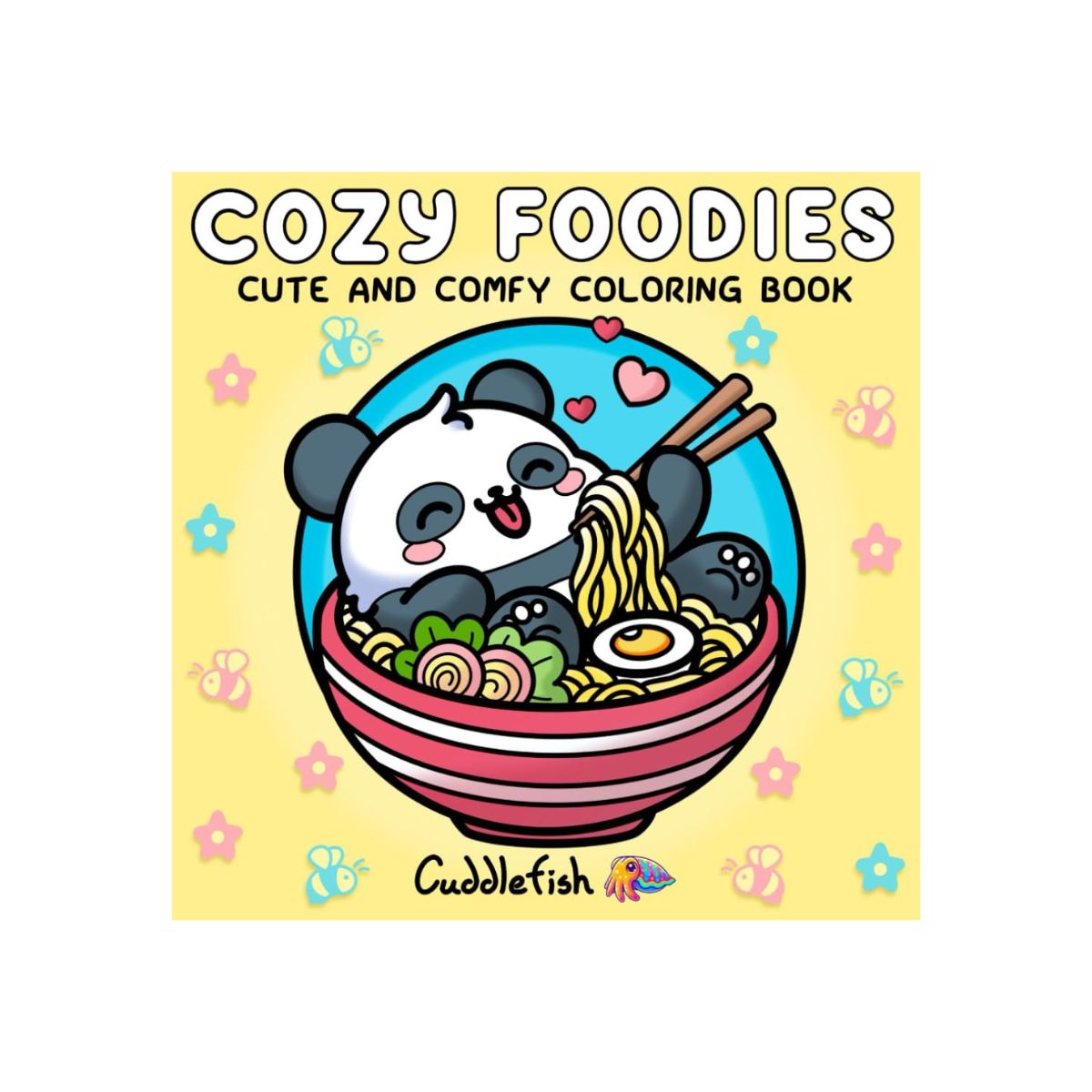 Amazon Cozy Foodies colouring book