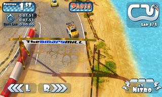 Mini Motor Racing Game Screen