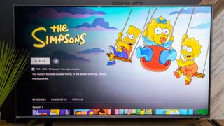 Disney Plus the simpsons