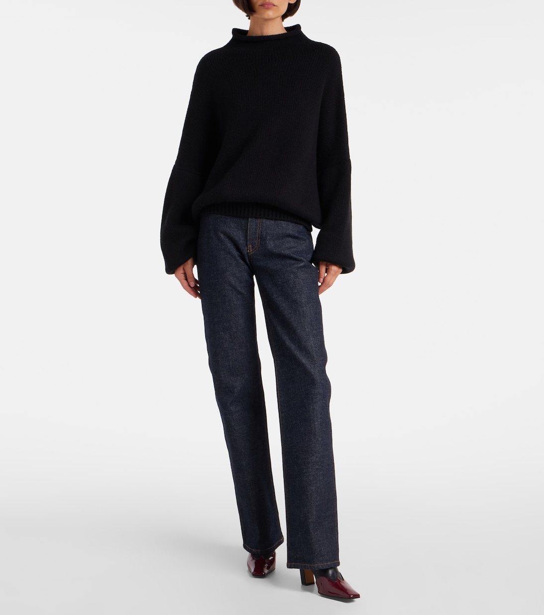 Danielle High-Rise Straight Jeans