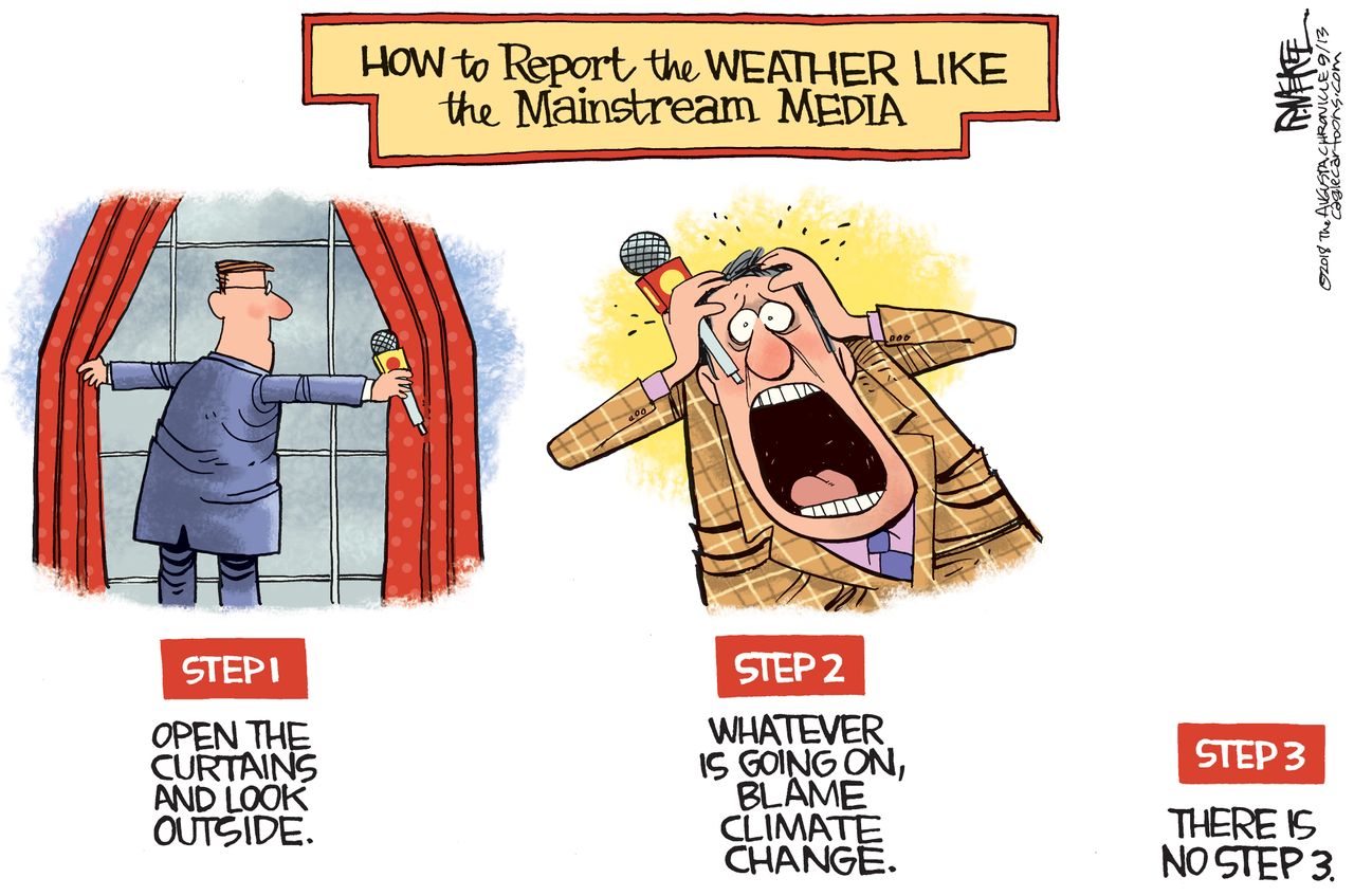 U.S. mainstream media climate change