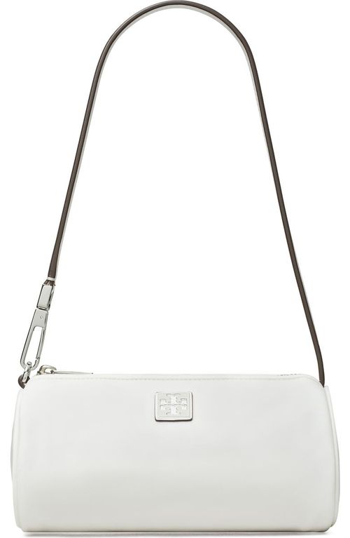 Virginia Nylon Cylinder Shoulder Bag