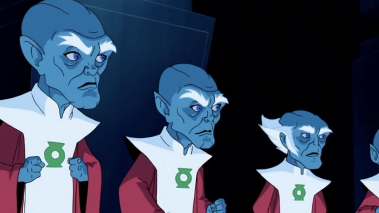 Guardians of the Universe in Green Lantern: First Flight