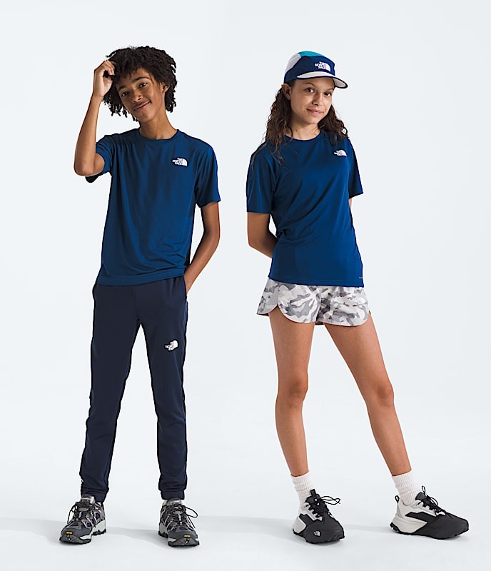 The North Face, Boys’ & Girls’ New 24/7 Short-Sleeve Tee