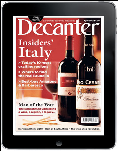 Decanter ipad