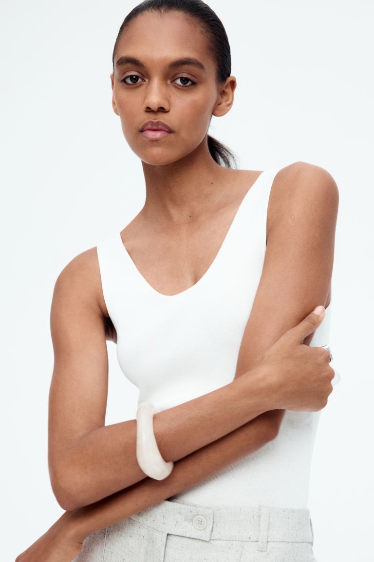 Knitted Vest Top