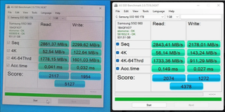 Samsung 980 Pro Write Speed Bug in Windows 11