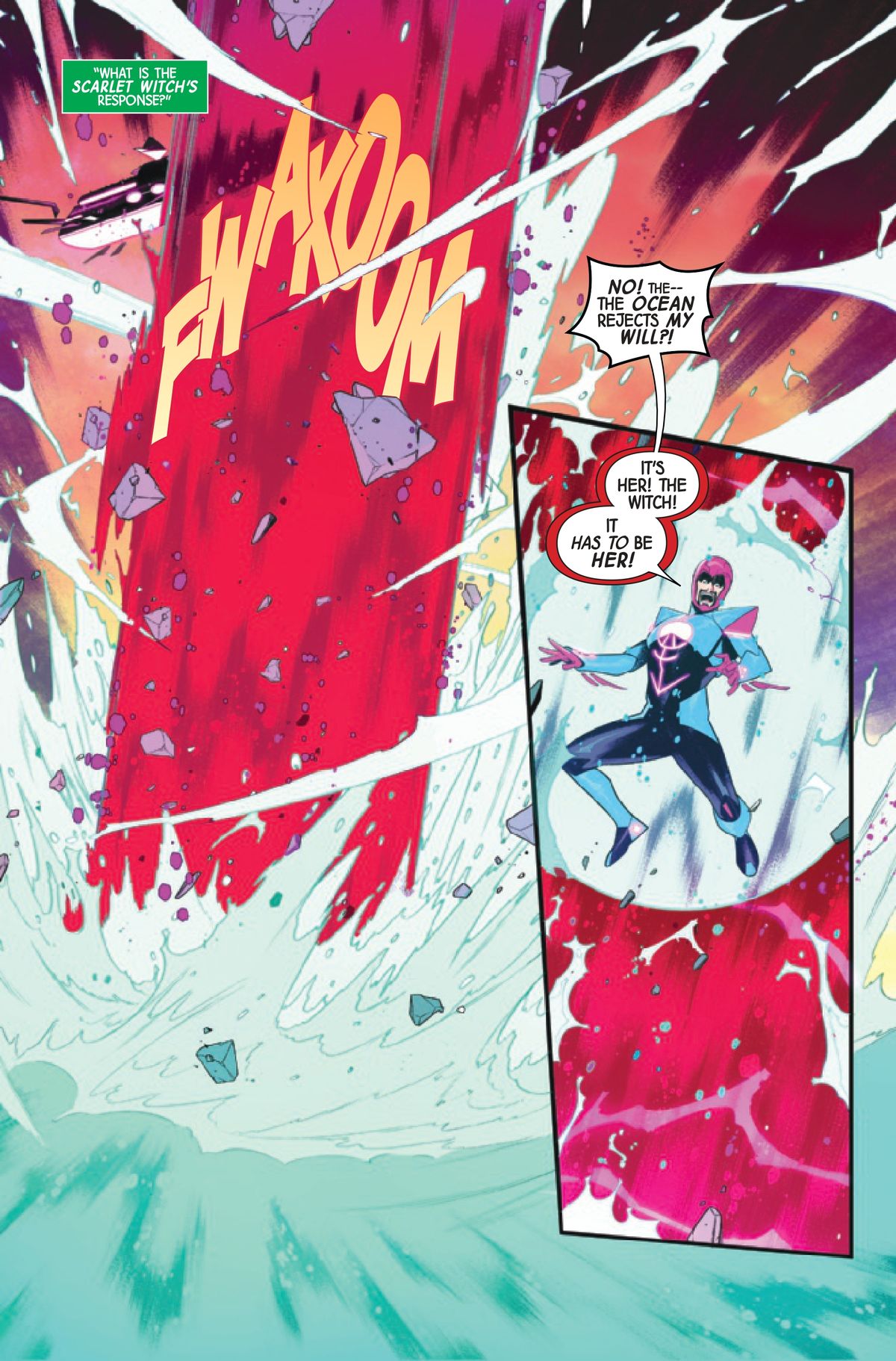 Art from Scarlet Witch &amp; Quicksilver #4