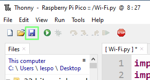 Conectar Raspberry Pi Pico W a Internet