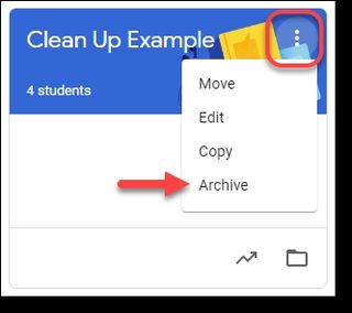 how do i delete assignments in google classroom