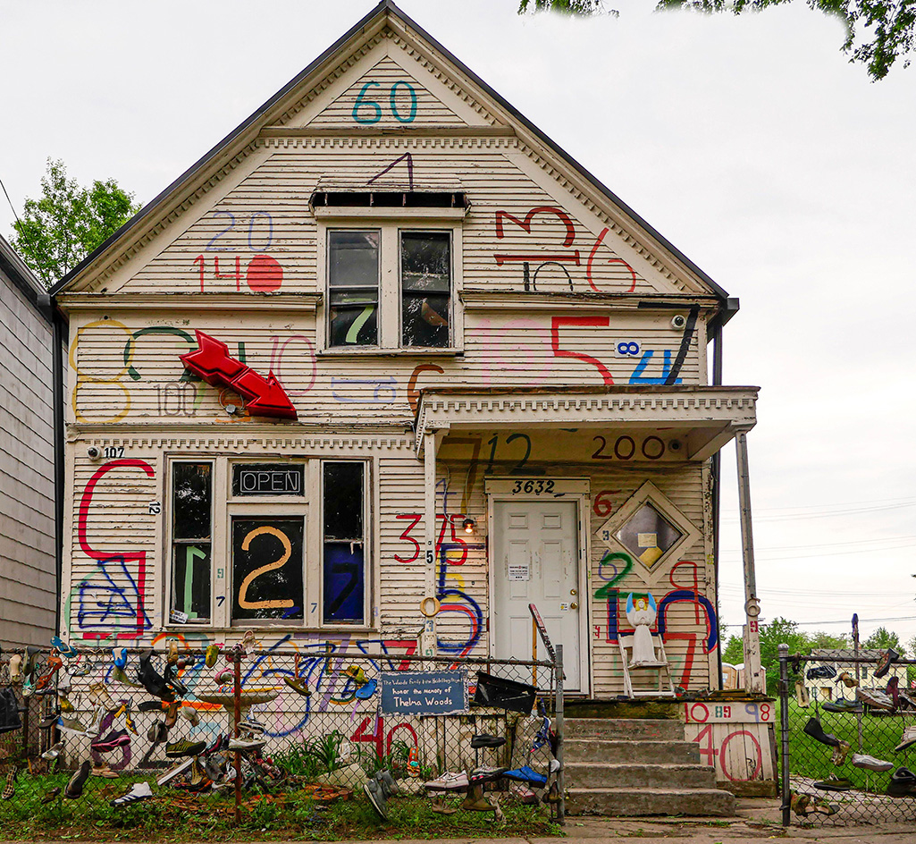 'House Proud' book Kemi Lawson - The Numbers House, Detroit