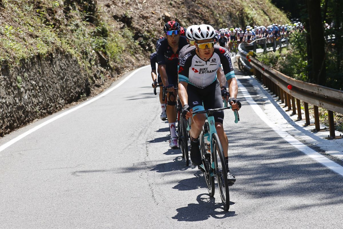 Giro d'Italia 2021 - 104th Edition - 19th stage Abbiategrasso - Alpe di Mera 166 km - 28/05/2021 - Team Bikeexchange - photo Luca Bettini/BettiniPhoto&Acirc;&copy;2021