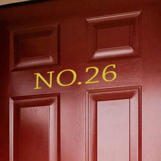 3'' H Vinyl Self-Adhesive House Letter