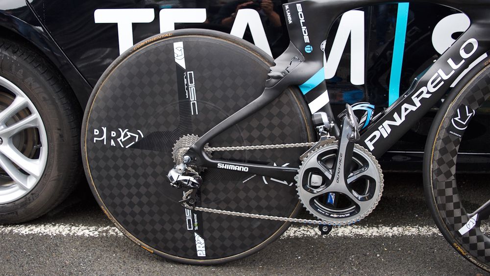 PRO provide the disc wheel for the Spaniard