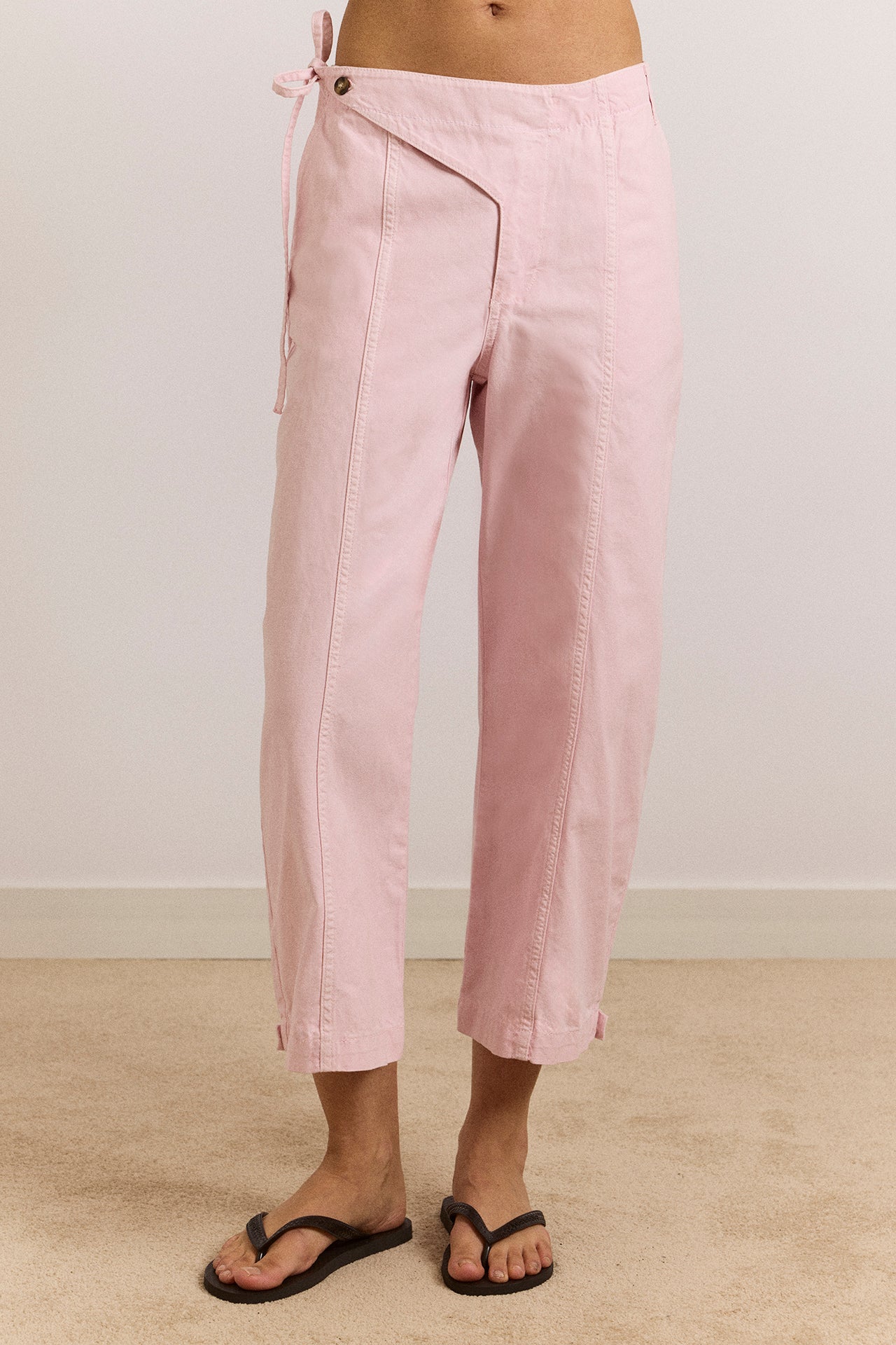 Yves Capri trousers - pink