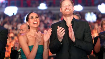 Prince Harry and Meghan Markle at the 2023 Invictus Games
