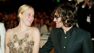 Vincent Gallo and Chloe Sevigny at the "Brown Bunny" screening in Cannes in 2003