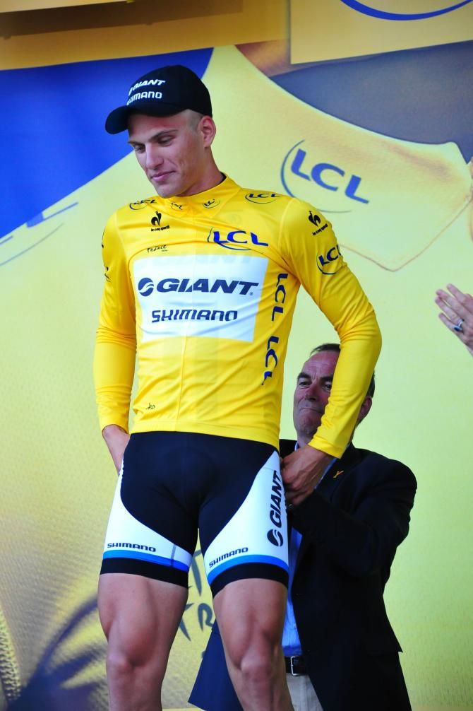 Marcel Kittel in yellow