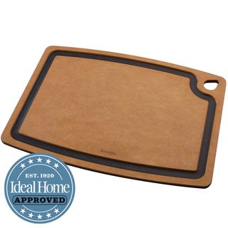 Smidge Dice Chopping Board with Ideal Home Approved stamp