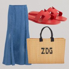 build a spring capsule wardrobe