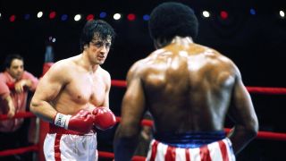 Rocky fights Apollo Creed in his self-titled 1976 movie, which kicks off our Rocky movies in order guide