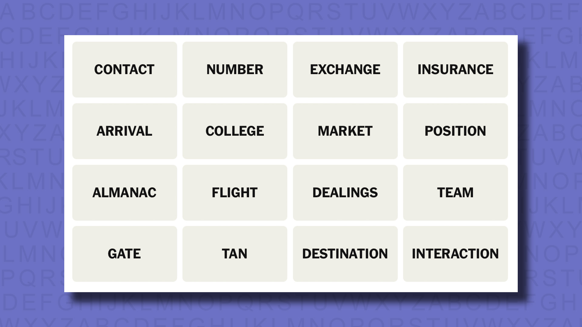 NYT Connections hints for game 753 on a purple background