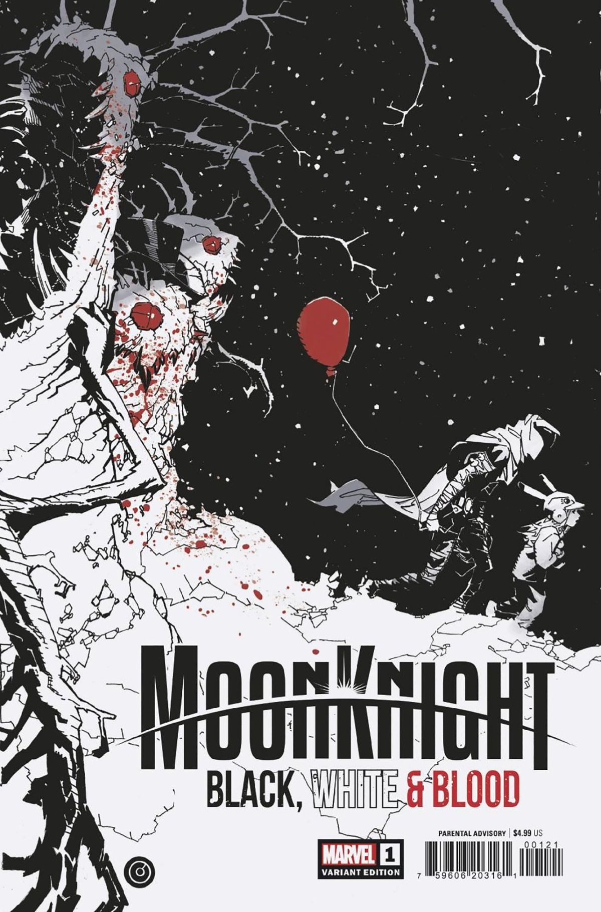 Moon Knight: Black, White &amp; Blood #1