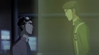 Rex and Ben Tennyson speak on Ben 10/Generator Rex: Heroes United