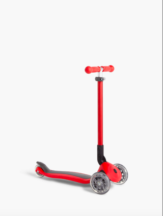 Deluxe Foldable Scooter in Red