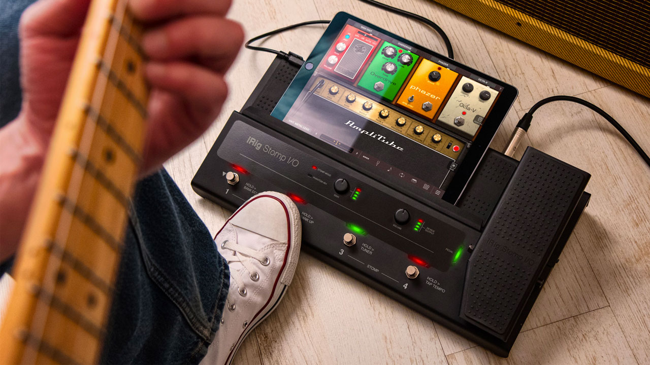 Ik Multimedia Irig Stomp I O Made Me Want To Get The Old Band Back Together Techradar