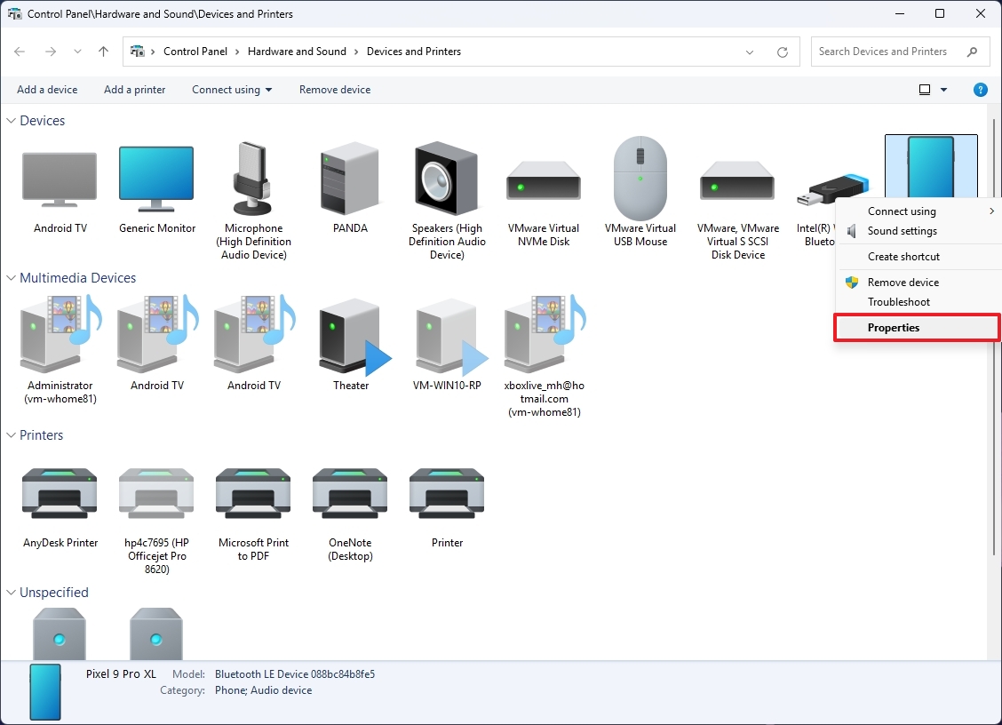 How to rename any Bluetooth device on Windows 11