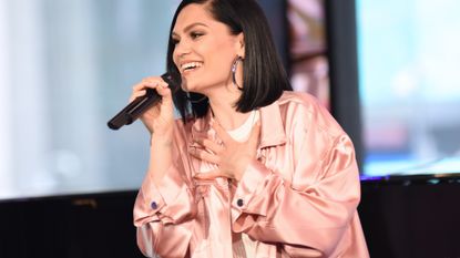 Jessie J performs live on &quot;Good Morning America,&quot; on Tuesday, April 29, 2018